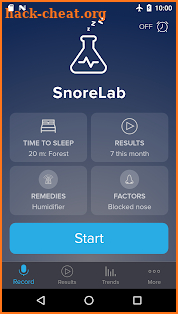 SnoreLab : Record Your Snoring screenshot