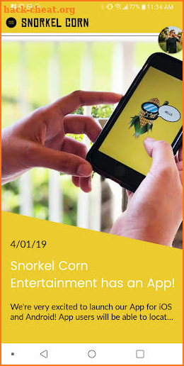 SnorkelCorn screenshot