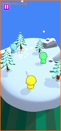 Snow Ball Fight 3D screenshot