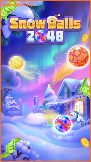 Snow Balls 2048 screenshot