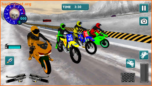 Snow Bike Motocross Racing - Mountain Driving 2019 screenshot