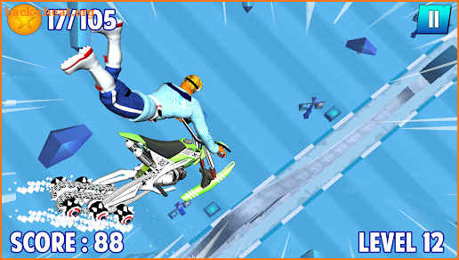 Snow Bike Stunt Rider screenshot