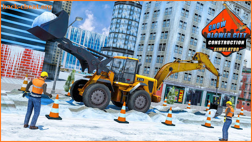 Snow Blower City Construction Simulator screenshot