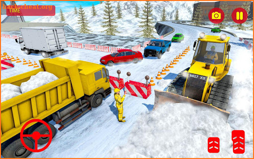 Snow Blower Simulator screenshot
