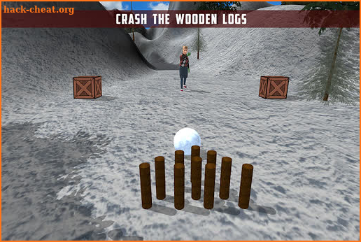 Snow bowling Smash screenshot