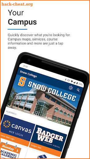 Snow College screenshot