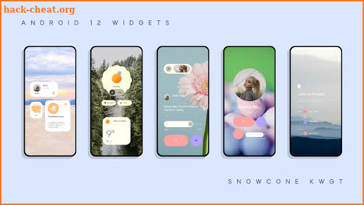 Snow Cone For KWGT Pro screenshot