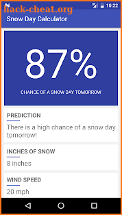 Snow Day Calculator Pro screenshot