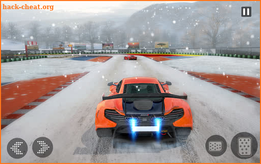 Snow Driving Car Racer Track Simulator screenshot