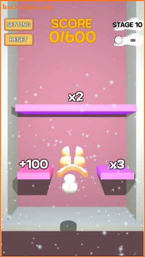 Snow Duck Ball Fly Challenge screenshot