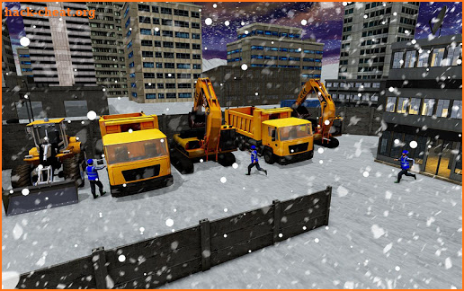 Snow Excavator Crane Simulator screenshot