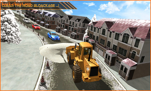 Snow Excavator Dredge Simulator - Rescue Game screenshot