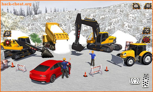 Snow Excavator Machine - Construction Crane 2019 screenshot