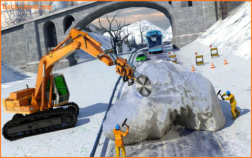 Snow Excavator Simulator screenshot