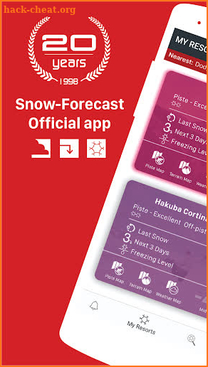 Snow-Forecast.com screenshot