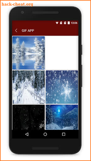 Snow GIF Collection screenshot