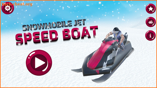 Snow Mobile Jet Speed Boat screenshot