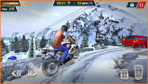 Snow Motorbike Racing 2019 Free screenshot