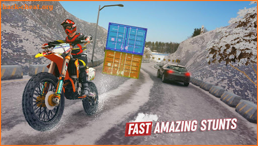 Snow Mountain Bike Racer Stunt 2019 screenshot