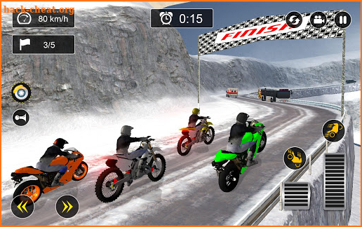 Snow Mountain Bike Racing 2019 - Motocross Race screenshot