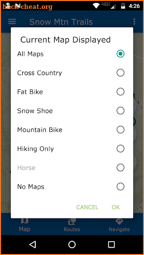 Snow Mountain Ranch Trails screenshot