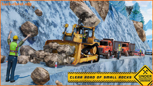 Snow Offroad Construction Excavator screenshot