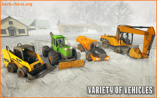Snow Plow Heavy Excavator Sim screenshot