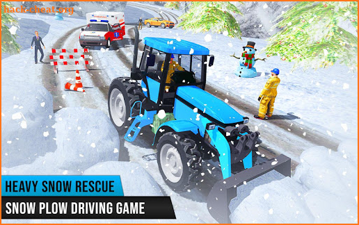 Snow Plow Truck Driving: Snow Hill Rescue 2019 screenshot