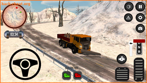 Snow Plow Truck Simulator screenshot
