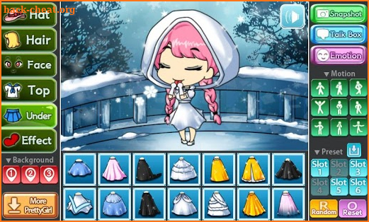 Snow Princess Pretty Girl screenshot