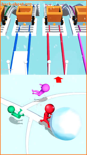 Snow Race: Snow Ball.IO screenshot