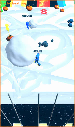 Snow Race.io - Horror Race screenshot