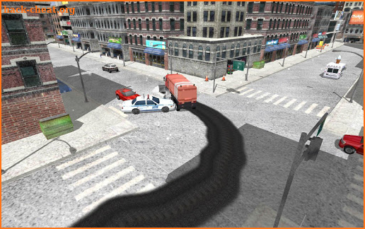 Snow Removal Truck Clean Road screenshot