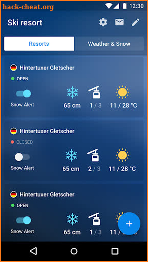 Snow Report Ski App PRO screenshot
