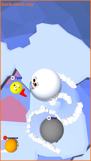 Snow Roll.io screenshot
