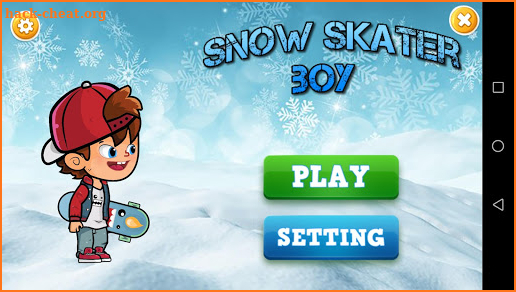 Snow Skater Boy screenshot