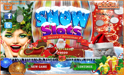 Snow Slots Merry Christmas Santa's Surprise TV screenshot
