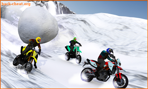 Snow Storm Moto Avalanche: Mountain Bike Climbing screenshot