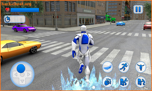 Snow Storm Super Human: Flying Ice Superhero War screenshot