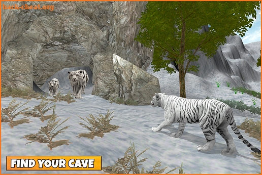 Snow Tiger Family screenshot