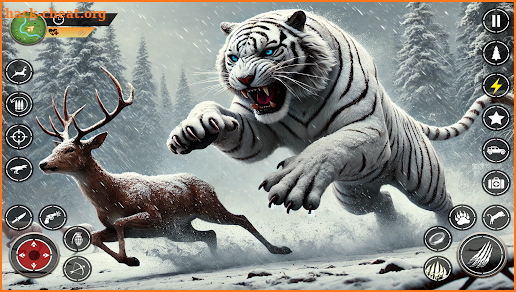 Snow Tiger Family Simulator 3D screenshot