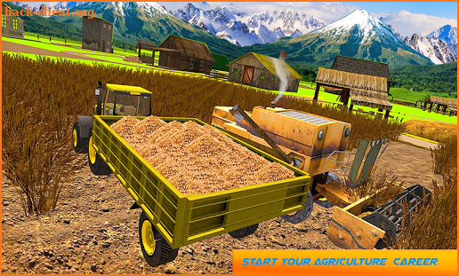 Snow Tractor Agriculture Simulator screenshot