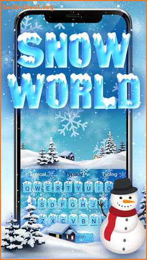 Snow World Keyboard screenshot