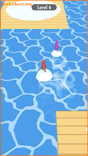 Snowball Race screenshot