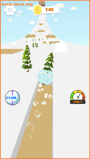Snowball Roller screenshot