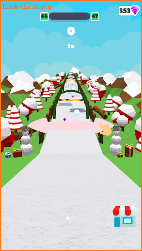 Snowball Rush 3D screenshot