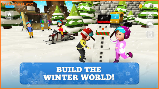 Snowboard Craft: Freeski, Sled Simulator Games 3D screenshot
