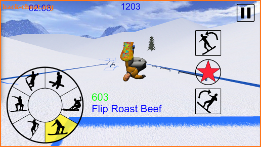 Snowboard Freestyle Mountain screenshot