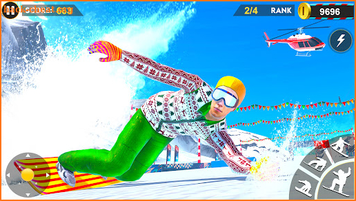Snowboard Mountain Stunts 3D screenshot