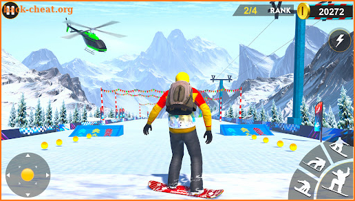 Snowboard Mountain Stunts 3D screenshot